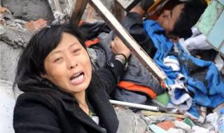 汶川地震恐怖真实图片