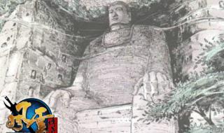 网友晒乐山大佛照片对比照